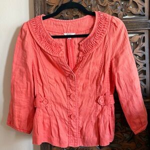 Coral lightweight jacket